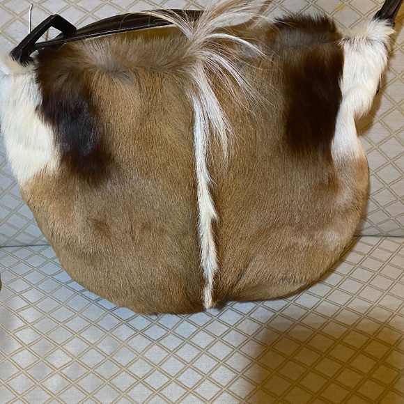 Authentic Diane Gail Springbok Fur Handbag - Picture 5 of 6